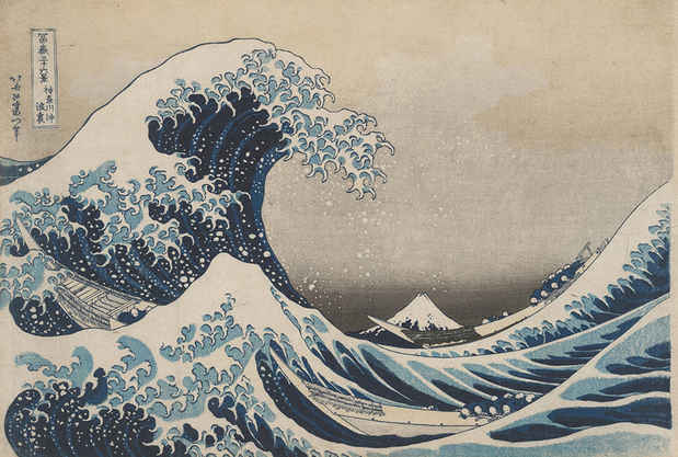 poster for 大英博物館 国際共同プロジェクト「北斎－富士を超えて－」