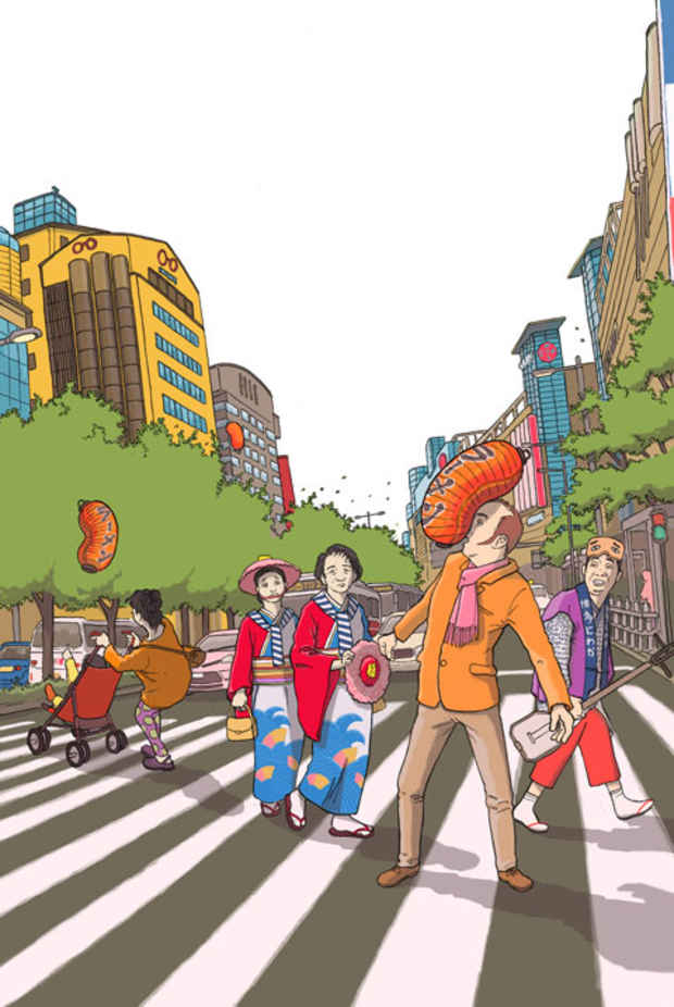 poster for ヴァンサン・ルフランソワ 「日本の都市 - 福岡から京都のポートレート - 」