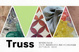 poster for Truss: Glass, Ceramics, and Woodcraft from Kobe Design University