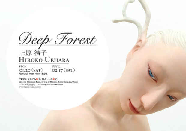 poster for Hiroko Uehara “Deep Forest”