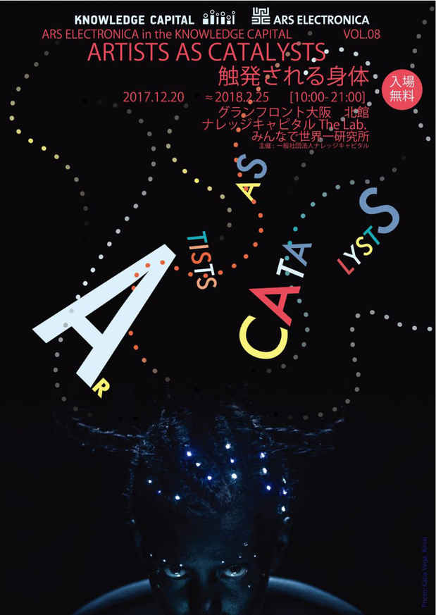 poster for ARTISTS AS CATALYSTS 触発される身体展