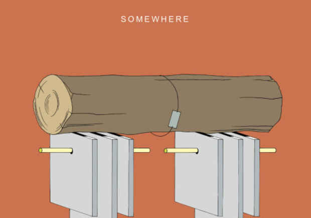 poster for カワイハルナ 「SOMEWHERE」