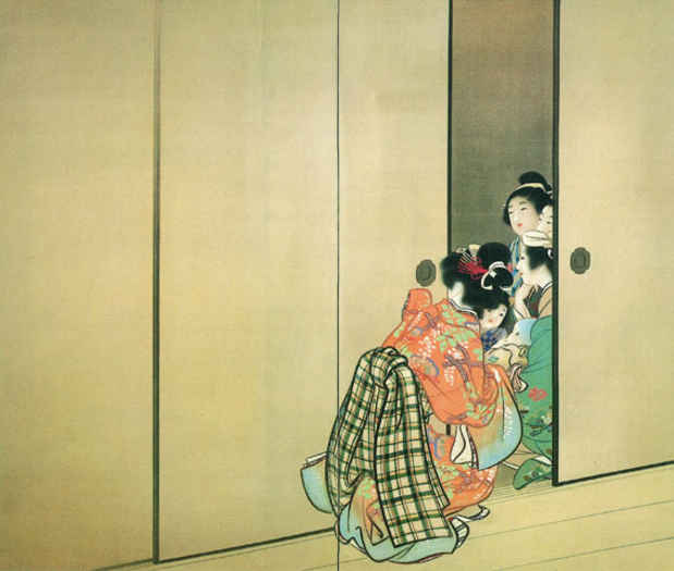 poster for 「上村三代 受け継がれる想い -装飾の美　簡潔の美-」展