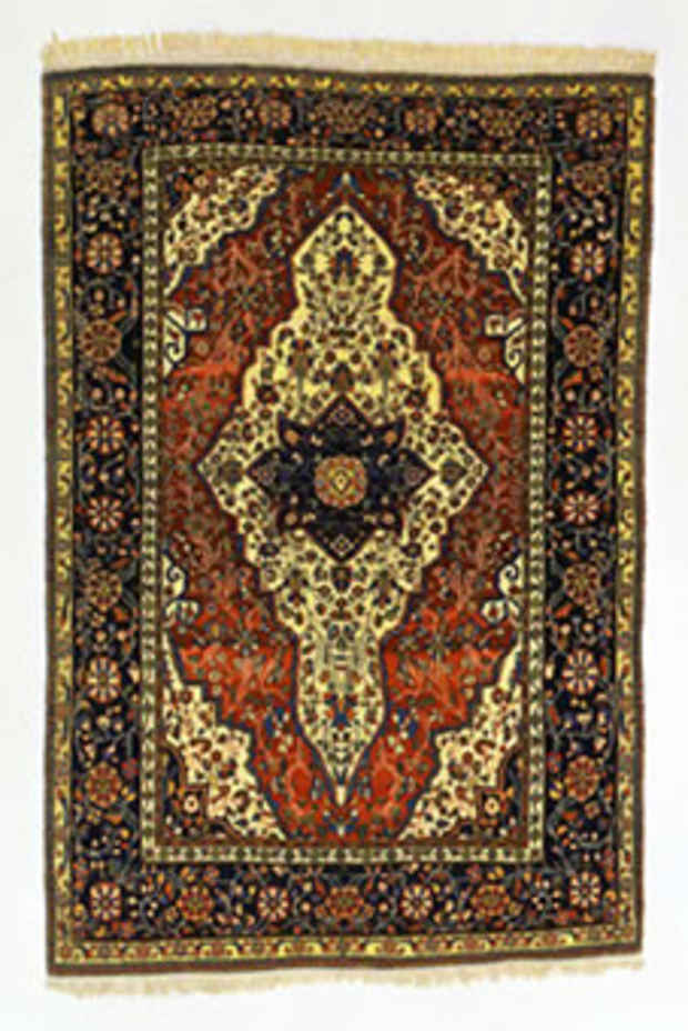 poster for "Turkish Rugs and their Allure" Exhibition