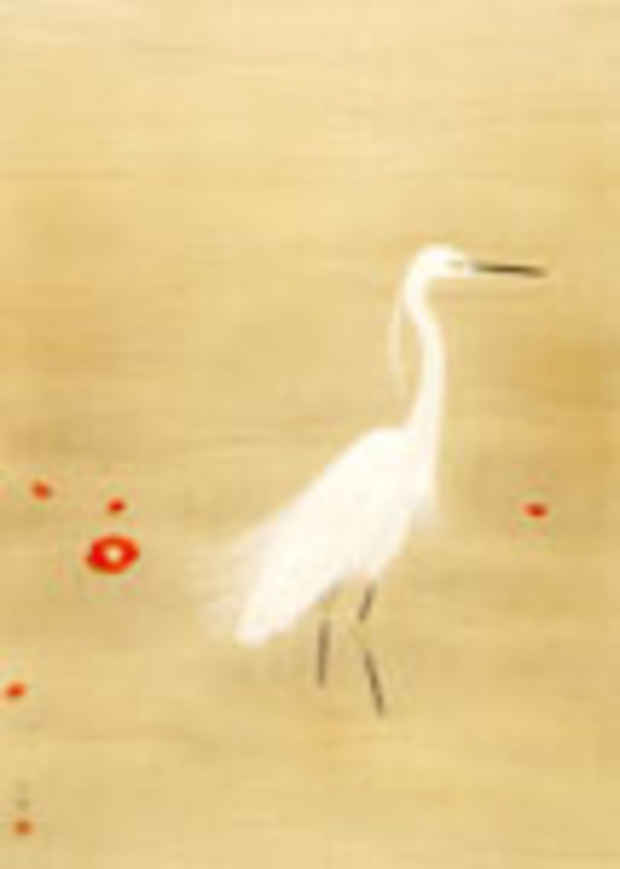 poster for 「 花鳥画に託す『生命のぬくもり』」展