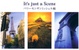 poster for Toshiaki Tanibayashi "It's Just a Scene: Paris Mont Saint Michel"