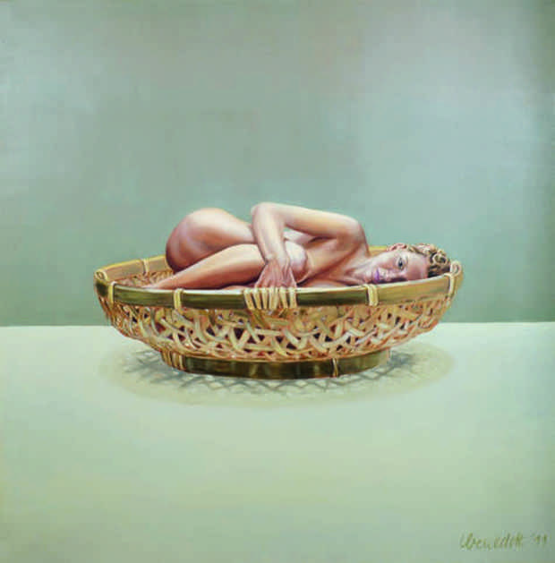 poster for Laura Benedetti “Nudi Setiment Naked Feelings”