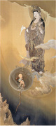 poster for 「二つの綴織 - MIHO悲母観音と蓮華弥勒 - 」展