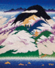 poster for Takao Shio 77th Birthday Exhibition: Exploring Takano and Kumano