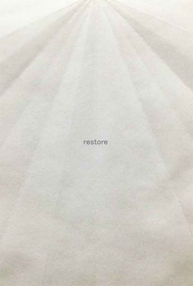 poster for 「restore」展