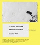 poster for 「Ed TSUWAKI EXHIBITION [ QUAKENESS : SILENTNESS ] 」展