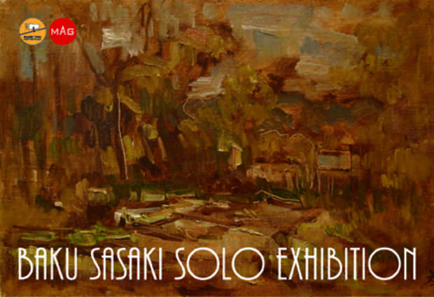 poster for Baku Sasaki Solo Exhibition